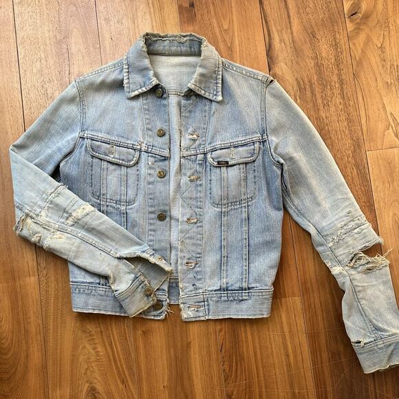 Lee Jackets & Blazers - Vintage LEE Denim Rider Jacket 1960s Small